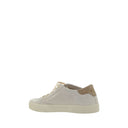 Cream White Leather Sneakers Brunello Cucinelli