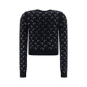 Black Viscose Cardigan