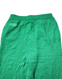 Green Cotton Elastic Waist Men Casual Pants Dsquared²