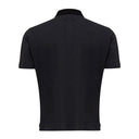 Black Cotton Polo Shirt Fendi