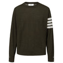 Green Wool Sweater Thom Browne