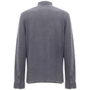 Blue Cotton Polo Shirt Corneliani