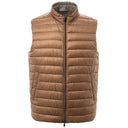 Brown Polyamide Vest Herno