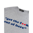 Gray Cotton T-Shirt Dsquared²