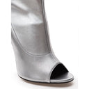 Gray Leather Boot Giuseppe Zanotti