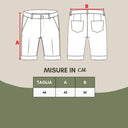 Elegant Multicolor Viscose Shorts - Allure Absolue