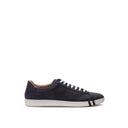 Elegant Blue Leather Sneakers For Men Bally