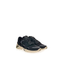 Black Suede Leather Sneaker Lardini