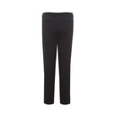 Italian Elegance Cotton Black Trousers - Allure Absolue