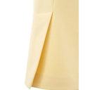 Elegant Yellow Viscose Skirt for Women - Allure Absolue