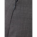 Chic Gray Wool Pencil Skirt - Allure Absolue