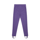 Elegant Purple Viscose Pants - Allure Absolue