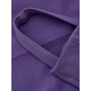 Elegant Purple Viscose Pants - Allure Absolue