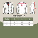 Elegant Wool Blend Men's Jacket - Allure Absolue