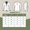 Blue Cotton Jacket - Allure Absolue