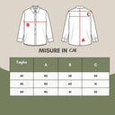 Elegant Flax Blue Shirt for Men - Allure Absolue