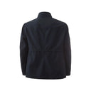 Elegant Wool Blue Jacket for Men - Allure Absolue