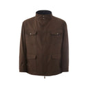 Elegant Wool Blue Jacket for Men - Allure Absolue