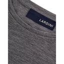 Elegant Gray Woolen Designer T-Shirt Lardini