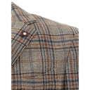 Lardini Elegant Multicolor Linen Jacket - Allure Absolue