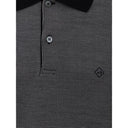 Black Cotton Polo Shirt Dunhill