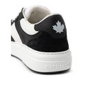 Black And White Leather Sneaker Dsquared²