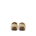 Beige Leather Loafer Bally