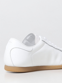 Low Featherlight Leather And Suede Sneakers Maison Margiela