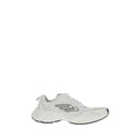 White Calf Leather Bos Taurus Athletic Sneakers