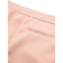 Elegant Pink Polyester Pants for Women - Allure Absolue