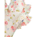 Multicolor Lycra One-Piece Swimsuit