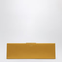 Saint Laurent Midnight Clutch Large in yellow Satin