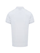 White Cotton Collared Polo Shirt Burberry