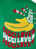 Green Cotton Logo T-Shirt Gucci