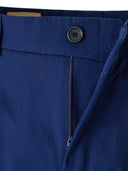 Blue Classic Cotton Pants Gucci