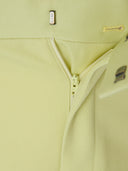 Lime Yellow Polyester Pants Gucci