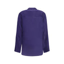 Purple Silk Dress Shirt