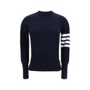 Blue Fleece Wool Sweatshirt