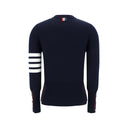 Blue Fleece Wool Sweatshirt
