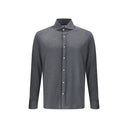 Gray Silk Shirt