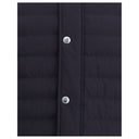 Abrigo azul de poliéster