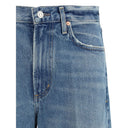 Light Blue Cotton Jeans Denim