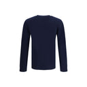Blue Fleece Wool Sweatshirt