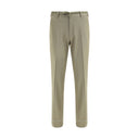 Green Cotton Chino Pants
