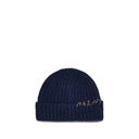 Blue Wool Beanie