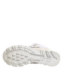 Off White Suede Sneakers Shoes - Allure Absolue