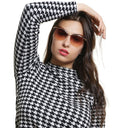 Gafas de sol de metal dorado y plástico