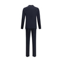 Black Fleece Wool Two-Piece Suit