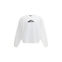 White Cotton Sweatshirt