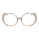 Розовая женская оправа для очков